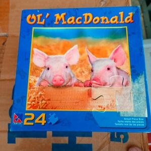 Old MacDonald jigsaw puzzle new